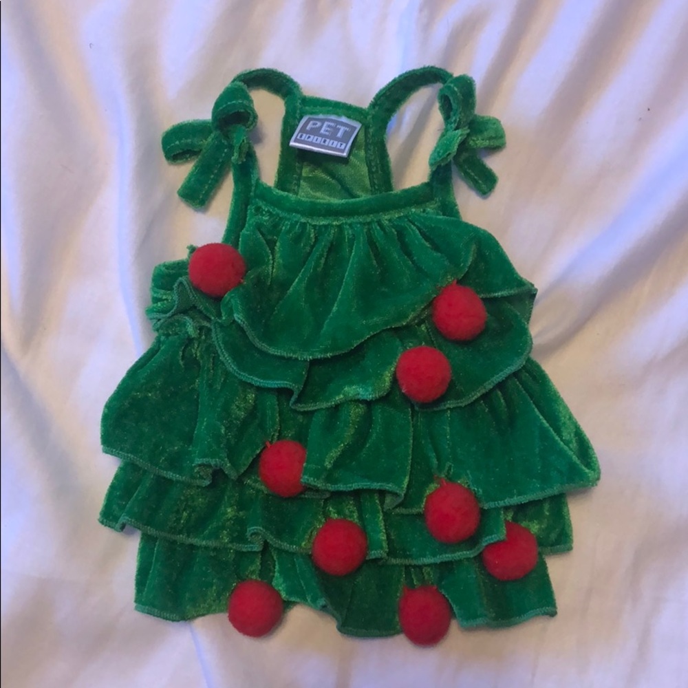Cat or Dog Christmas outfit
